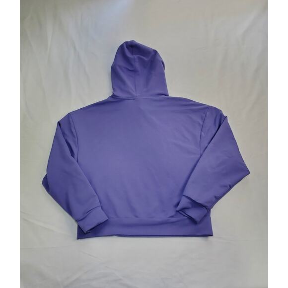Puma Size S Ladies’ Lightweight Hoodie Hazy Blue Purple Gym Yoga Athletic Ca11 - Picture 6 of 6